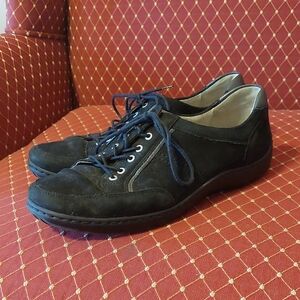 Waldlaufer Black Casual Shoes